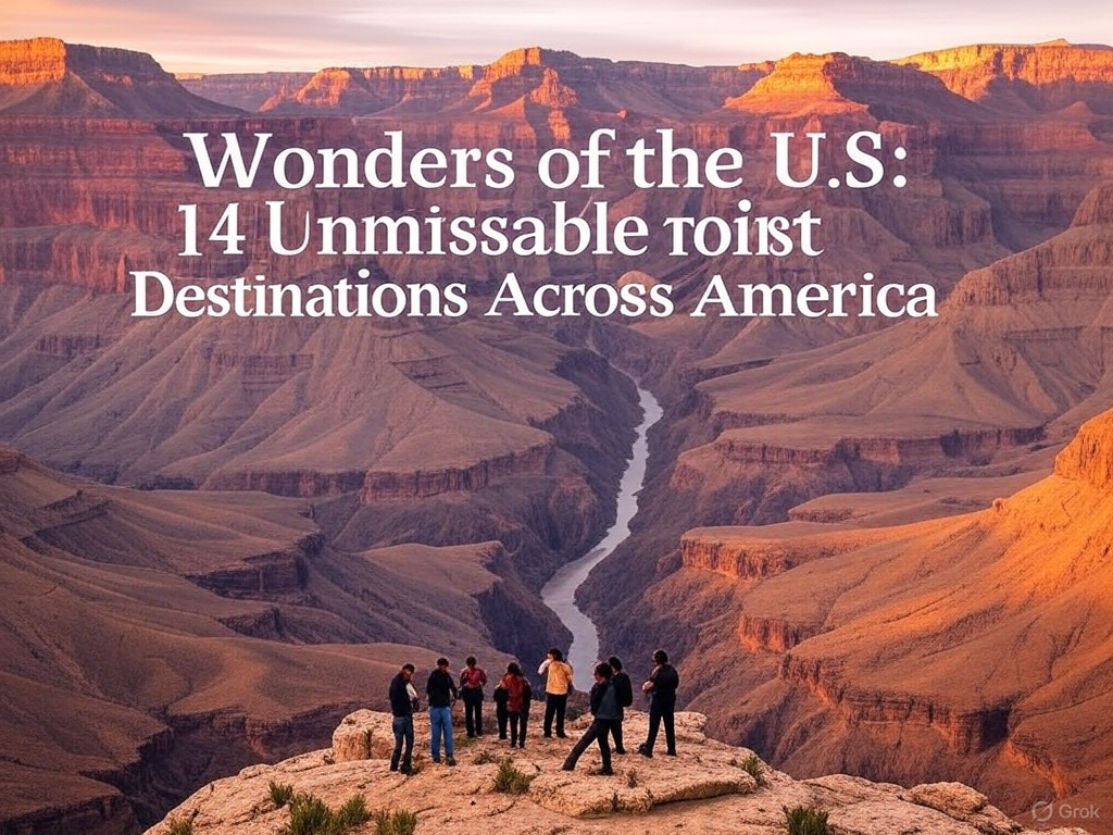 Wonders of the U.S.: 14 Unmissable Tourist Destinations Across America 1 image 2 Wonders of the U.S.: 14 Unmissable Tourist Destinations Across America